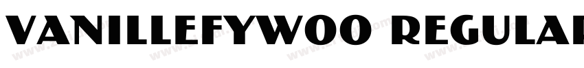 VanilleFYW00 Regular字体转换